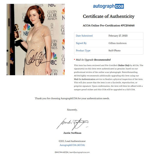 Gillian Anderson