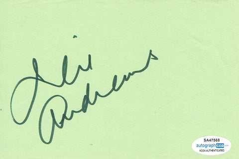 Julie Andrews