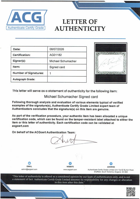 Micheal Schumacher