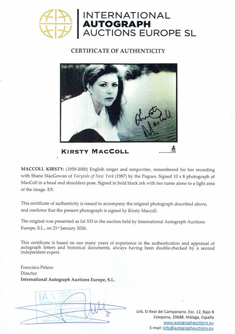 Kirsty Maccoll