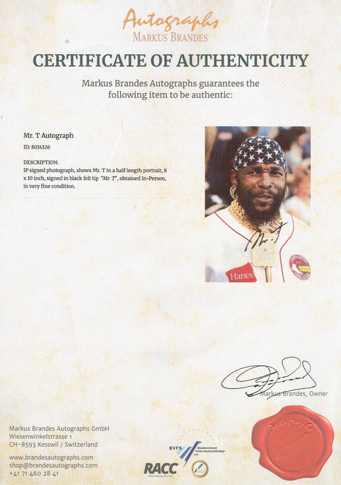 Laurence Tureaud - Mr T