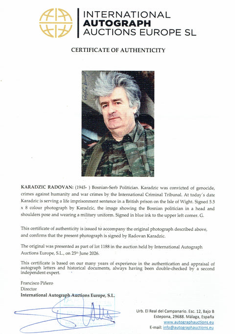 Radovan Karadzic