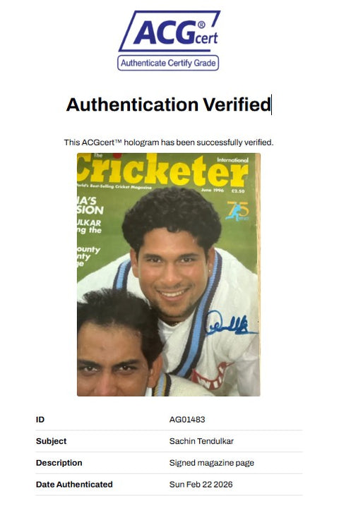 Sachin Tendulkhar