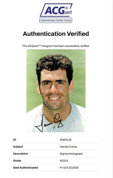 Hansie Cronje