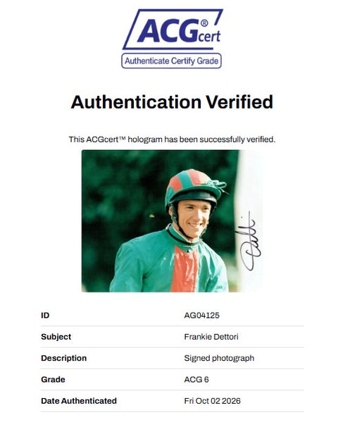 Frankie Dettori