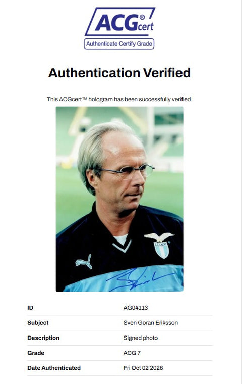 Sven-Goran Eriksson