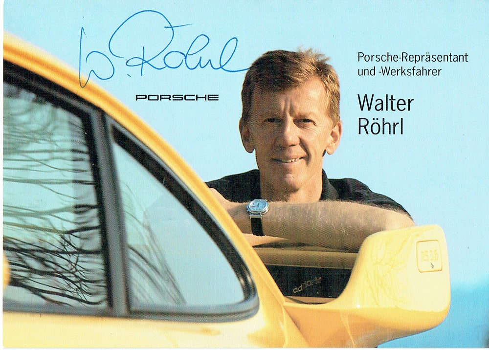 Walter Rohrl – autographman